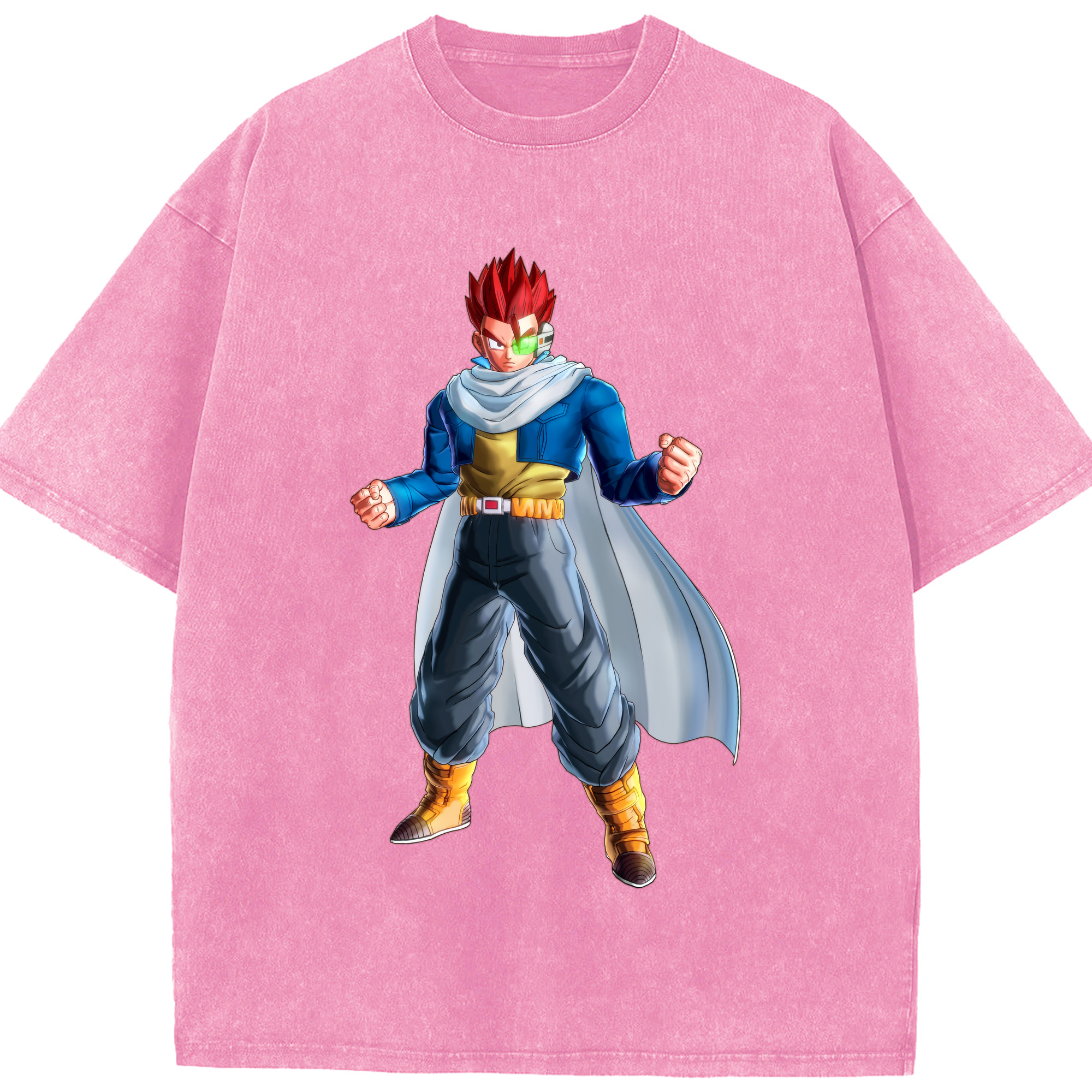 （画像用） ドラゴンボール 孫 悟飯（そんごはん）DRAGON BALL Son Gohan 綿100% ヴィンテージ風 半袖Tシャツ（フロントプリント）
